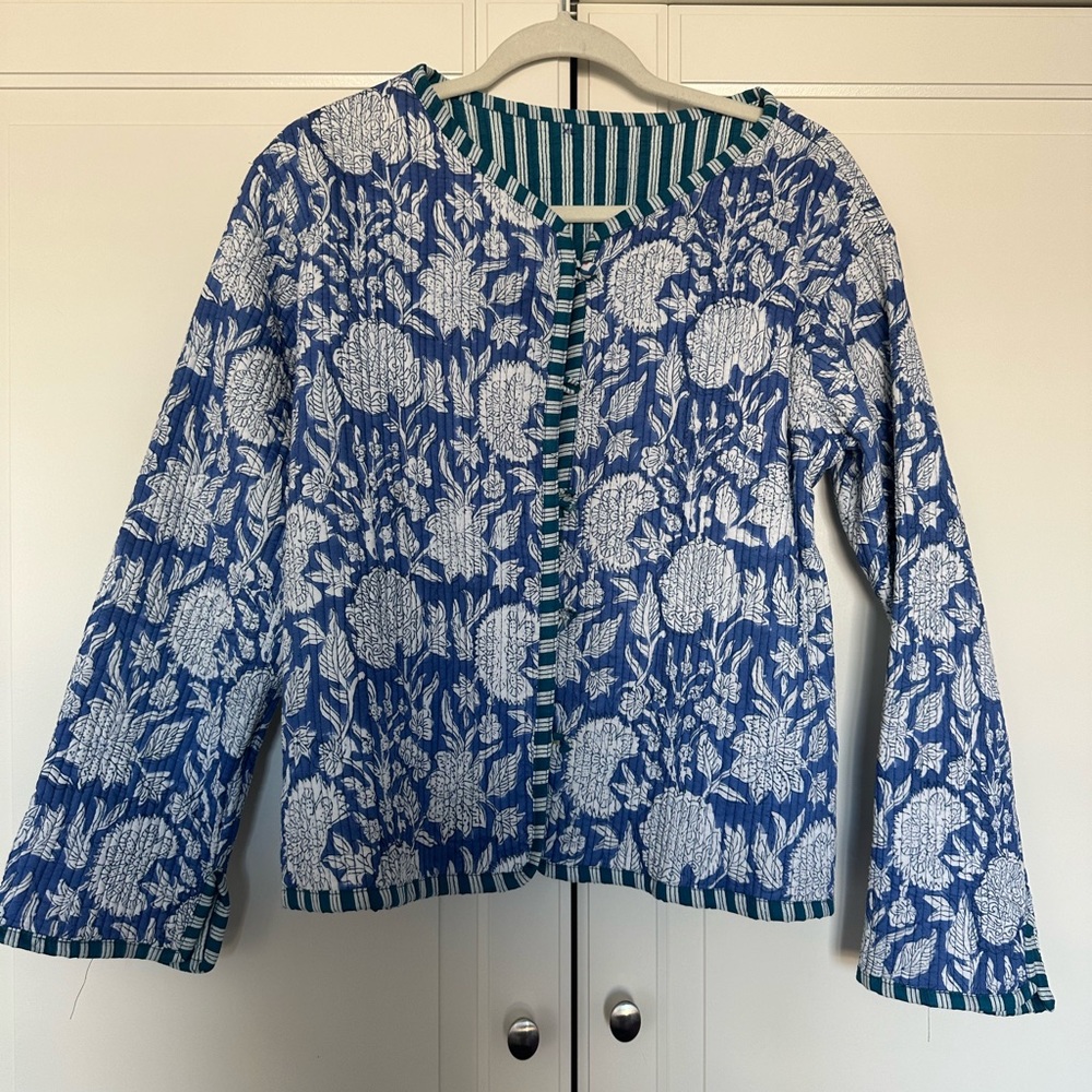 quilted reversible jacket